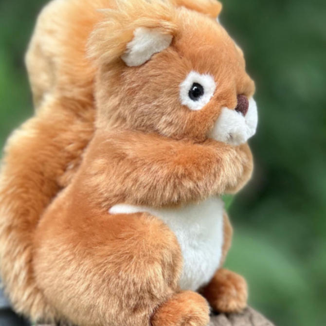Mini Plush Squirrel Piper - Adorn Goods