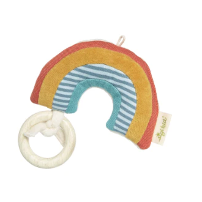 Sigikid Organic Rainbow Rattle