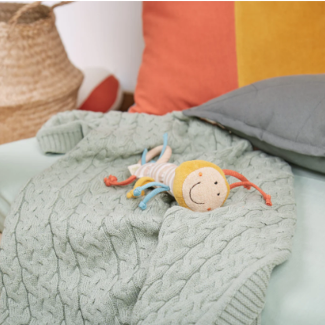 Organic Caterpillar Rattle