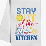 RosanneBeck Collections Stay Out of the Kitchen Kitchen Towel