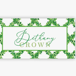 RosanneBeck Collections Handpainted Boxwood Trellis Place Card