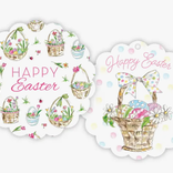 RosanneBeck Collections Happy Easter Baskets Scalloped Gift Tags
