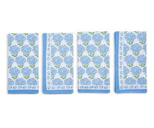 Hydrangea Cloth Napkins - set of 4 - Adorn Goods