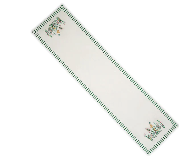 Two's Company Wild Flowers Table Runner - 14" x 58"