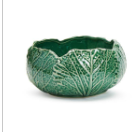 Two's Company Cabbage Leaf Bowls - Large