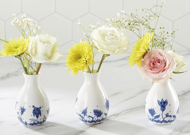 Hinged Flower Vases - small - MIN102-G - Adorn Goods