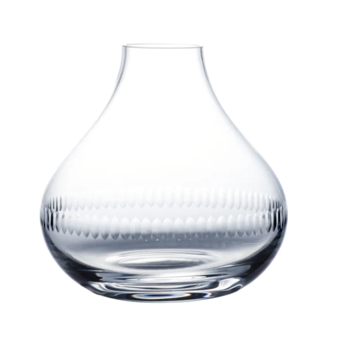 The Vintage List Small Crystal Vase Spears Design
