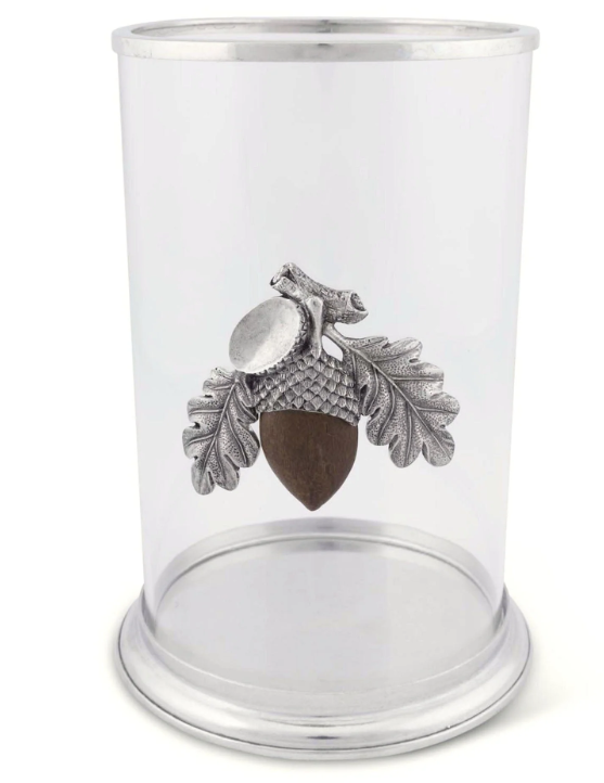 Vegabond House Large Acorn Pillar Candle Holder