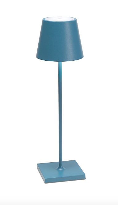 Zafferano Poldina Pro Table Lamp - Avio Blue