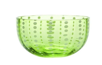 Zafferano Perle Small Bowl - apple green