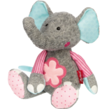 Sigikid Patchwork Flower Elephant Plush Toy