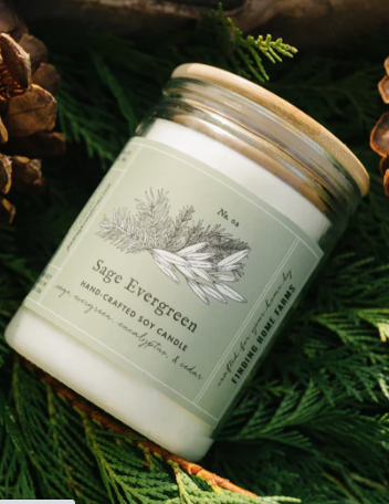 Finding Home Farms Sage Evergreen Candle Large