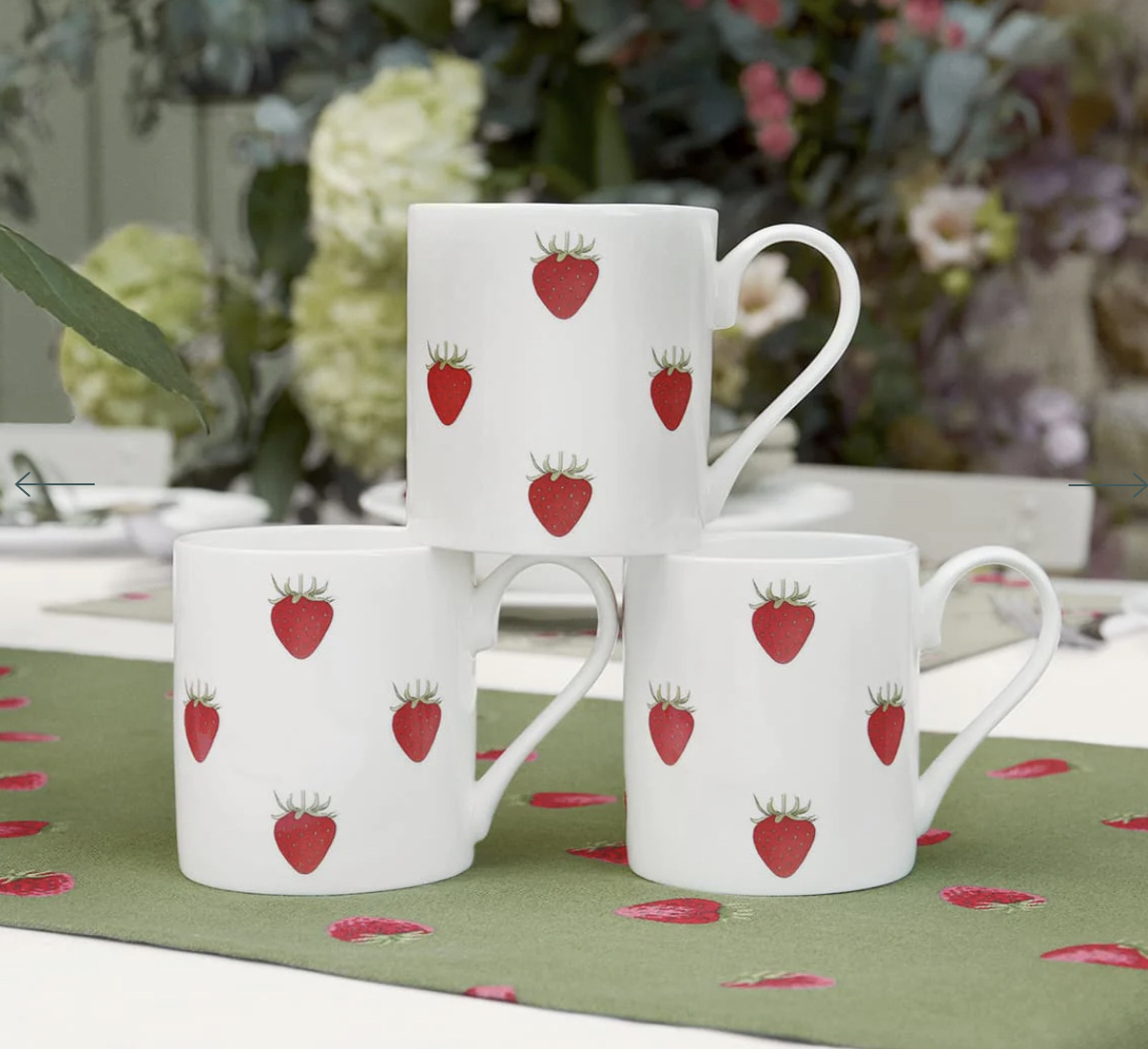 Sophie Allport Mug - Standard - Strawberries