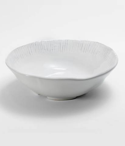 Zafferano Graffito Large Bowl - White