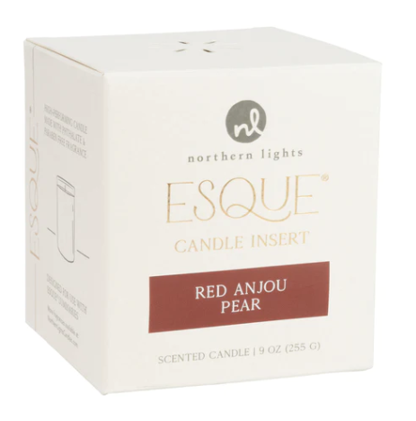 Northern Lights Esque Candle Insert - Red Anjou Pear