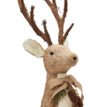 Two's Company Hand-Crafted Deer Decor