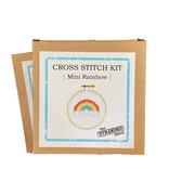 Faire Mini Rainbow Cross Stitch Kit