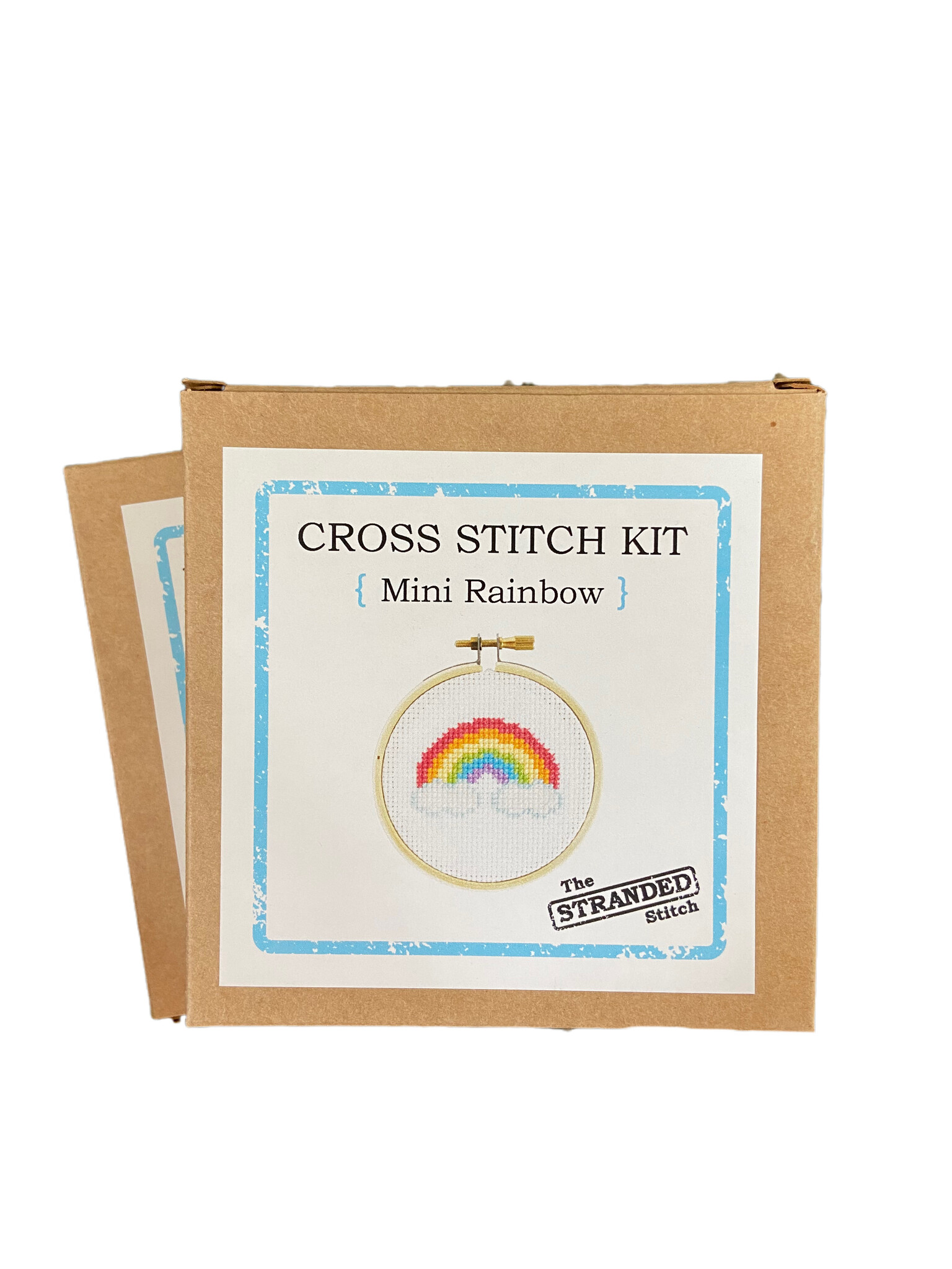 Faire Mini Rainbow Cross Stitch Kit