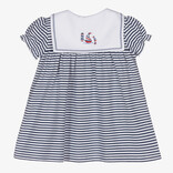 Kissy Kissy Magic Sails Dress Set STR - 9M