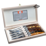 The French Farm 6 Knives Tortoise Acryllic