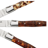 Laguiole 6 Knives Tortoise Acryllic