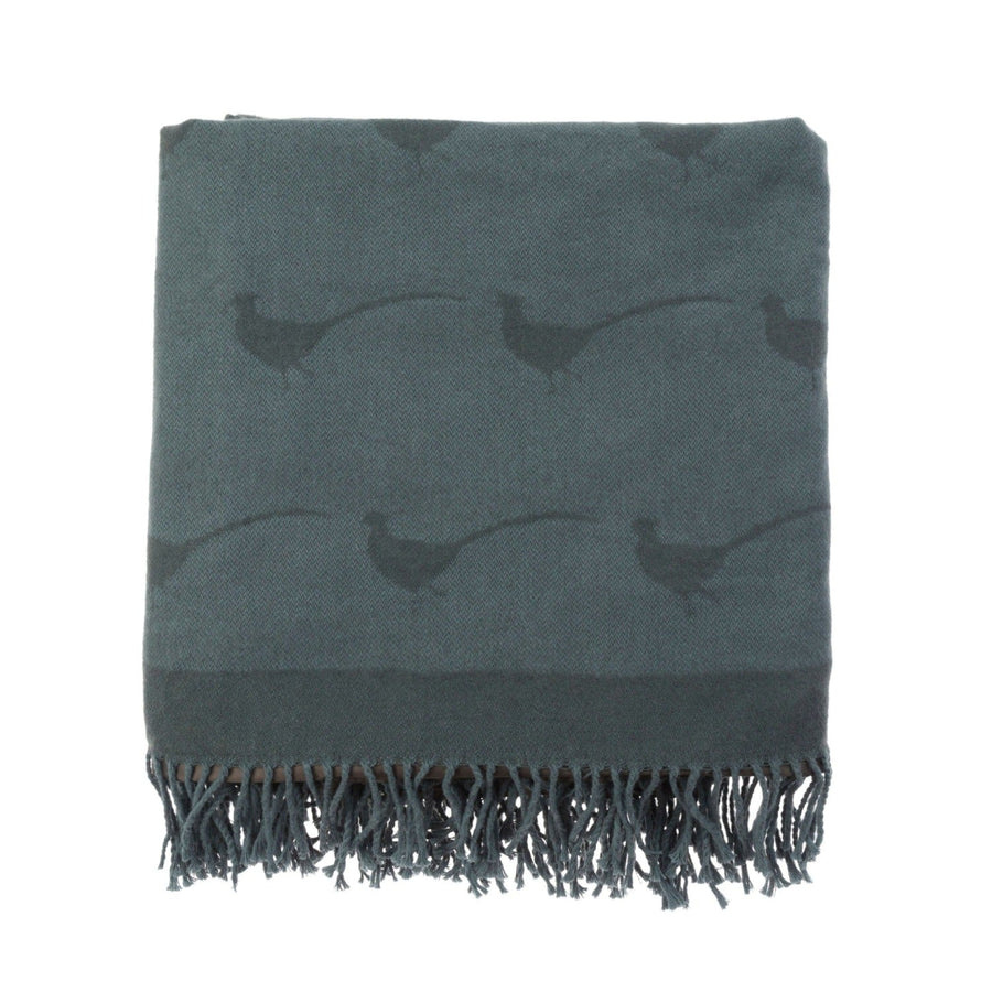 Sophie Allport Knitted Picnic Blanket Pheasant