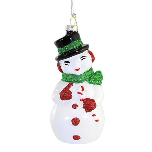 Cody Foster Co. Wintertide Snowman Ornament