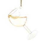 Cody Foster Co. Glass Of Wine Chardonnay Ornament