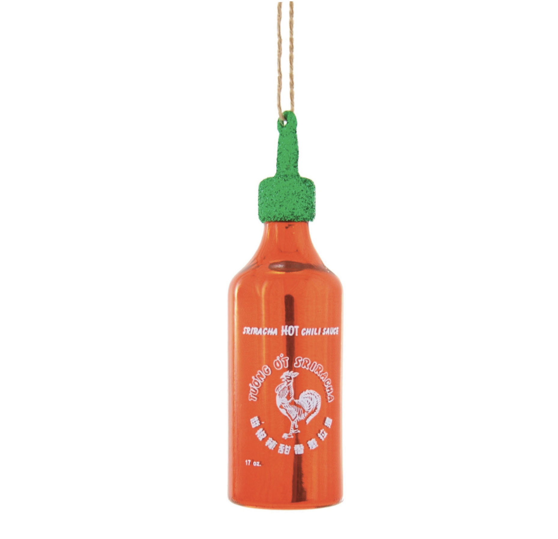 Cody Foster Co. Sriracha Chili Sauce Ornament