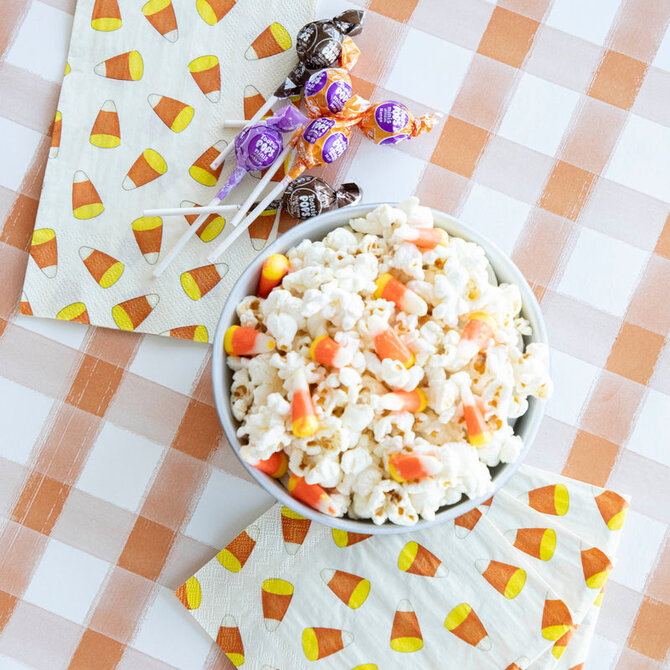 Hester & Cook Candy Corn Cocktail Napkin