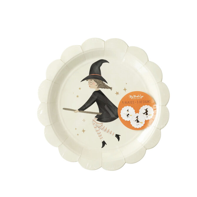 My Mind's Eye Witching Hour Witches Paper Plate Set