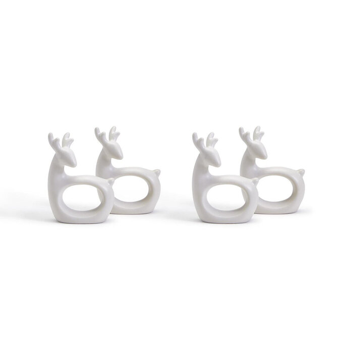 Two's Company Oh Deer! Napkin Rings