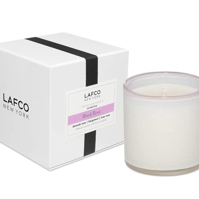 LAFCO Blush Rose Classic Candle - Sunroom - 6.5 oz