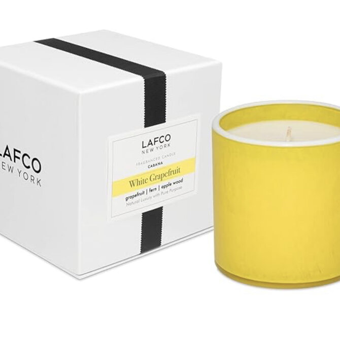 LAFCO White Grapefruit Classic Candle -  6.5 oz