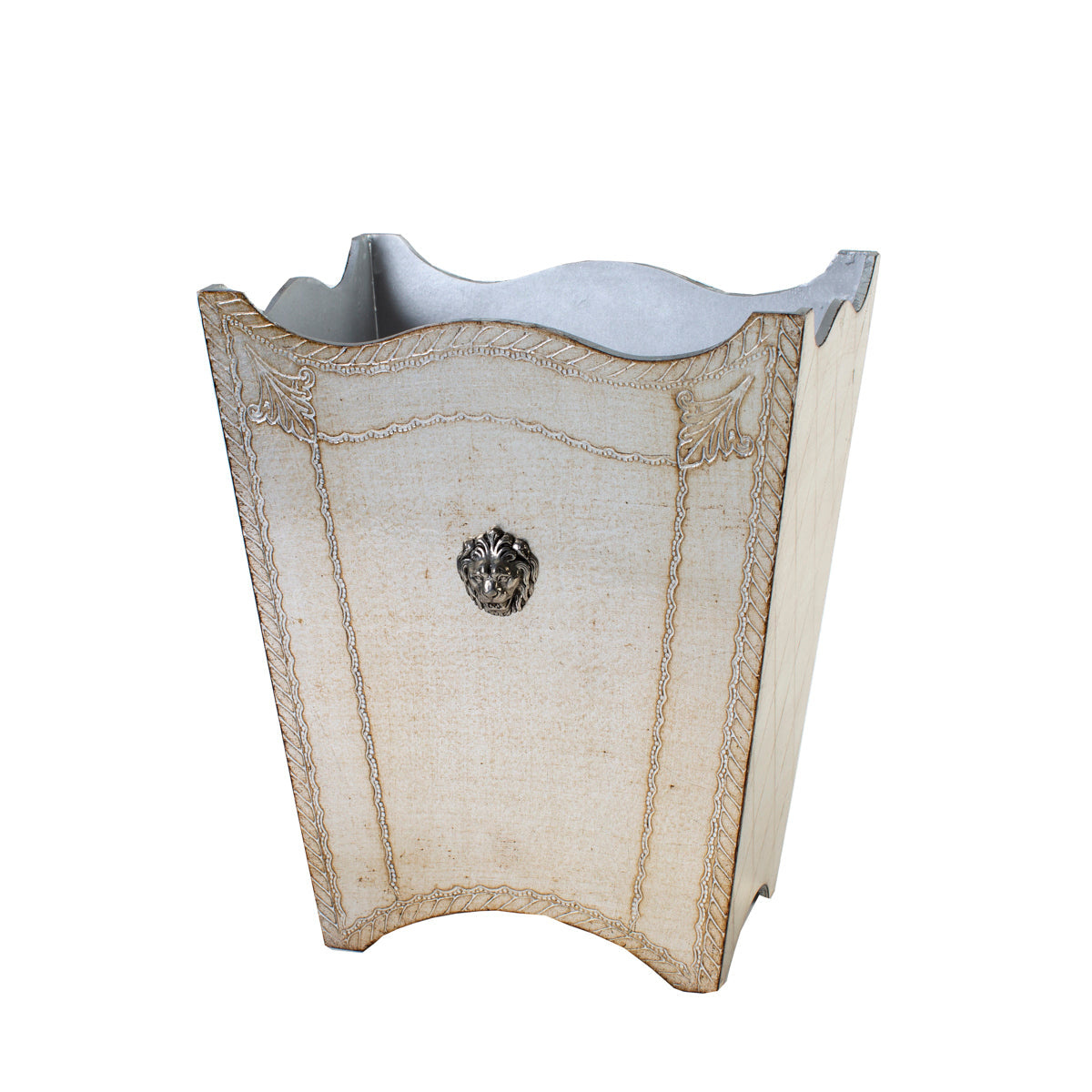 Arte Italica Florentino Wooden Waste Basket