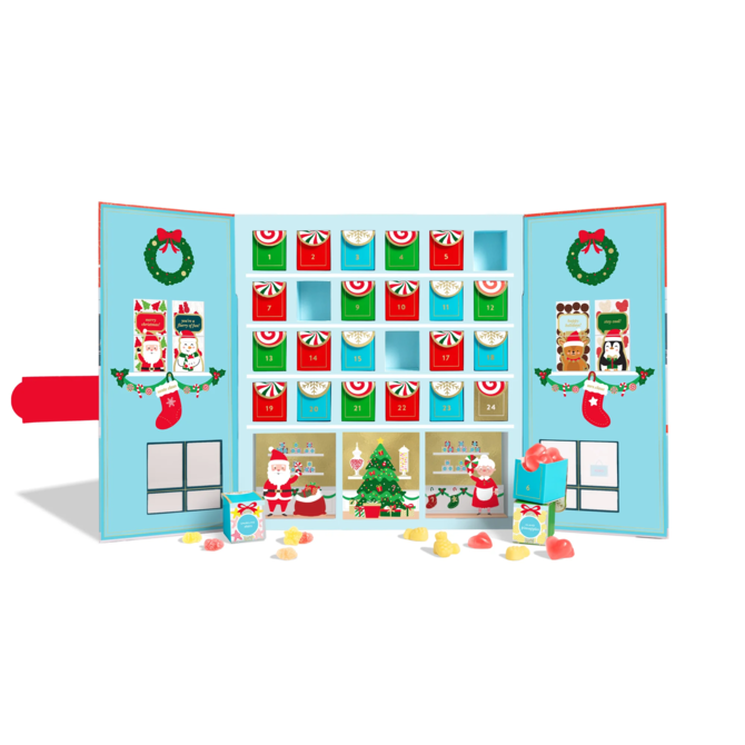 Sugarfina Santa's Candy Shop Advent-24 pc tasting collection calendar