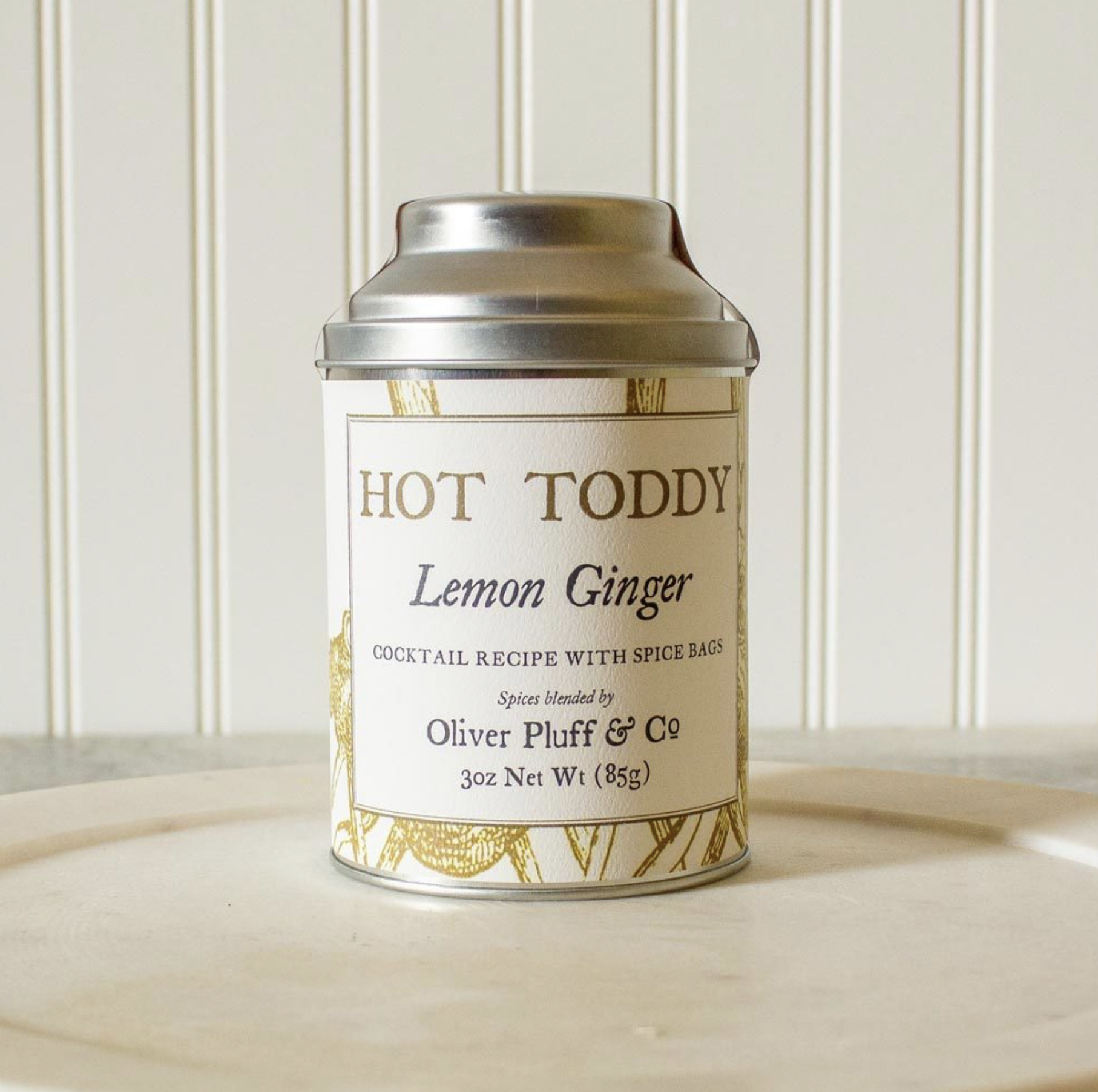 Oliver Pluff and Company Lemon Ginger Hot Toddy Kit