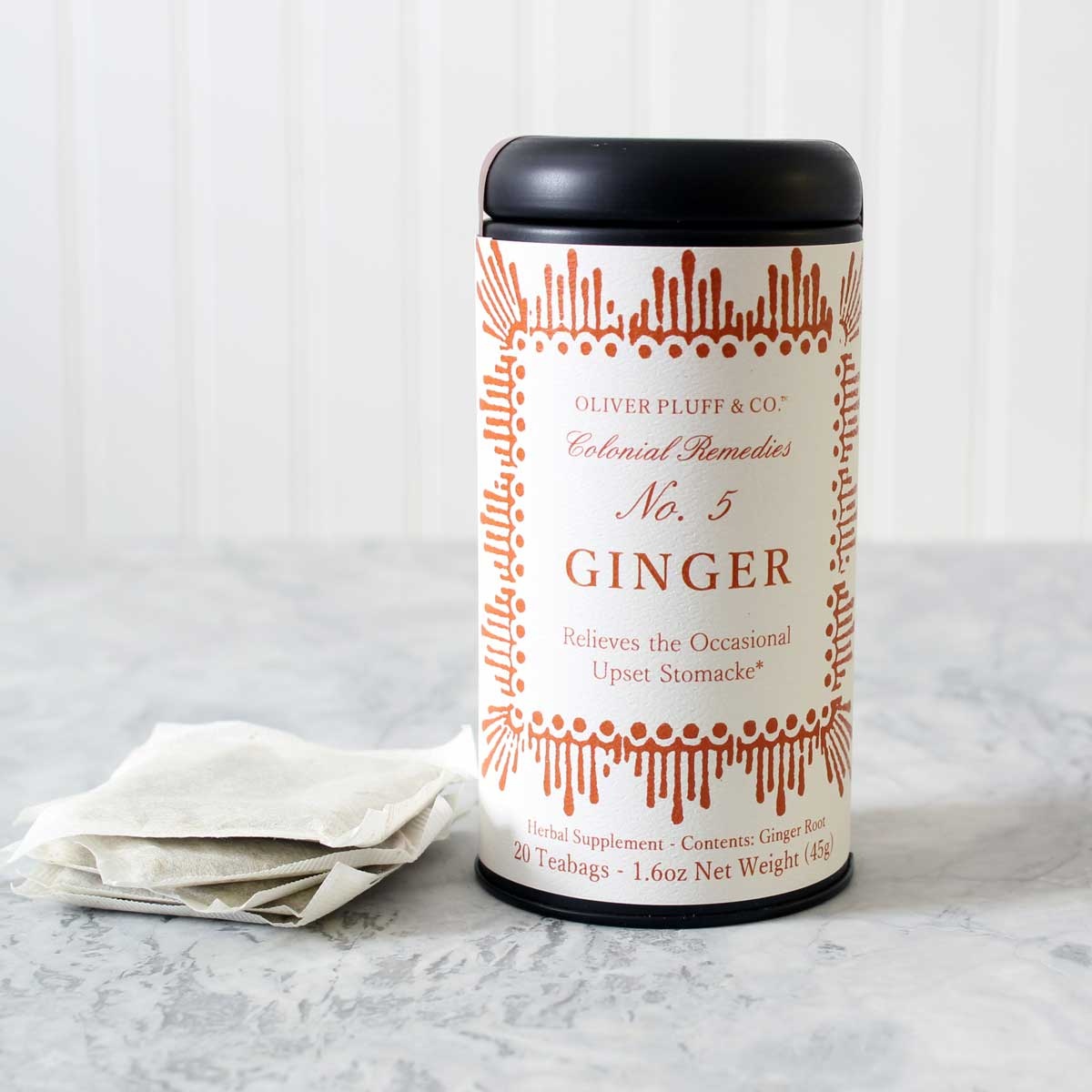 Oliver Pluff and Company Ginger - 20 Teabags