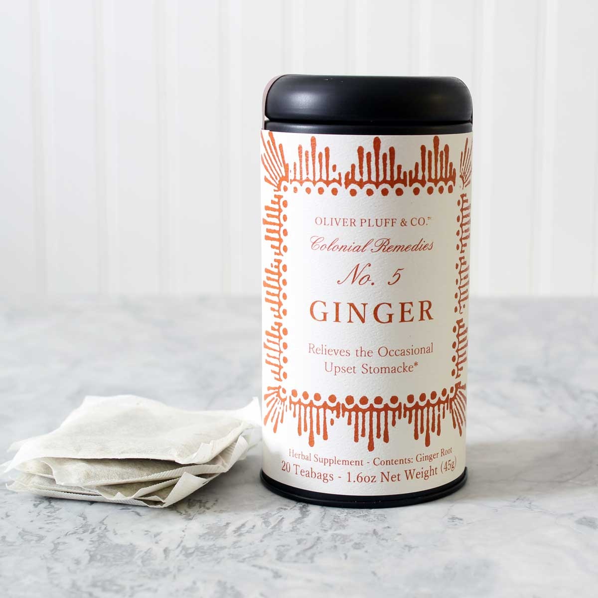 Oliver Pluff and Company Ginger No 5 - 20 Teabags