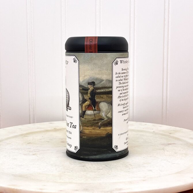 Oliver Pluff and Company Whiskey Rebellion Commemorative Tea Tin