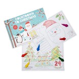 Two's Company Christmas Coloring Placemat Book