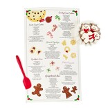 Two's Company Holiday Recipes Dish Towel and Spatula