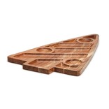 Two's Company Double-Sided Sectional Tree Serving Board