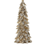 Two's Company Glistening Christmas Trees - Large