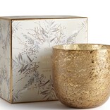 Illume Winter White Luxe Sanded Mercury Glass Candle