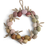 Talla Imports Felt Easter Wreath