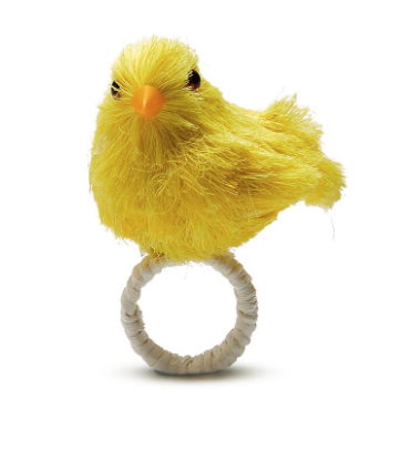 Easter Entourage Hand-Crafted Napkin Rings / Chick