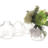 Two's Company Be Seated Set of 4 Bud Vase/Place Card Holder