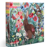 eeBoo Poppy Bunny 1000 Piece Puzzle