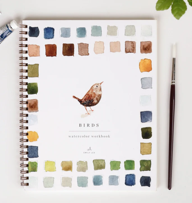 Emily Lex Studio Birds Watercolor Workbook